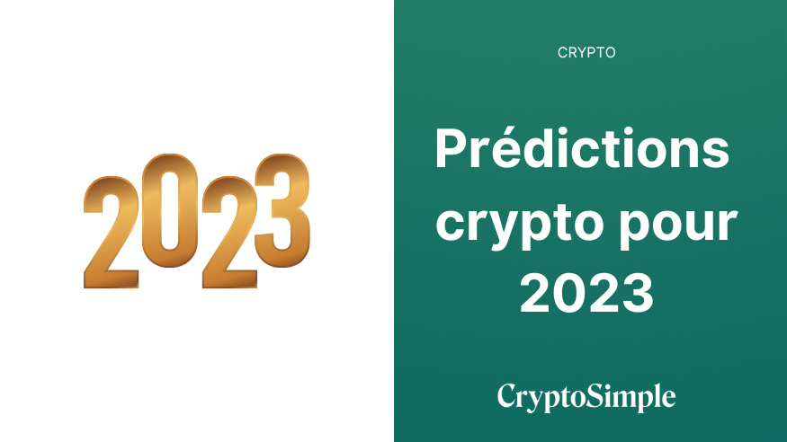 Prédictions crypto pour 2023